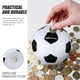 thumbnail image 2 of KAKOWELY Alcancía de vinilo con forma de cerdito de fútbol para niños, compacta, para fiestas, 2 of 5