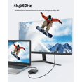 thumbnail image 3 of Adaptador USB C a HDTV Battony 4K @60Hz para MacBook iPad Pro, 3 of 7