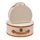 thumbnail image 1 of Estuche organizador de cosméticos Strade Fareast Limited 2 piezas cuero PU beige, 1 of 8
