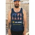 thumbnail image 4 of US Army Be All You Can Be Tank Top American Flag Military Veteran DD 214 Patriotic Armed Forces Licensed Men's Top, 4 of 7