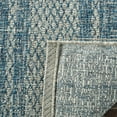 thumbnail image 4 of SAFAVIEH Courtyard Robert Striped Indoor/Outdoor Area Rug, Light Grey/Blue, 6'7" x 9'6", 4 of 7