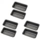 thumbnail image 1 of 6 Piezas Moldes Pan para Hornear Bandeja para Pan Antiadherente Acero Al Carbono Molde para Tostadas Molde Pasteles Caja para Tostadas Bandeja para Hornear Utensilios para Hornear, 1 of 5