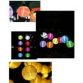 thumbnail image 3 of Shiny-sweet 12 Inch Waterproof Solar Powered Lanterns Chinese Lantern LED Lamp Outdoor Decor, 3 of 6