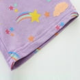 thumbnail image 6 of MXIEZI 2-8 Years Kids Shorty Shorts for Toddler Girls Cartoon Rainbow Printed Shorts Kids Elastic Waist Shorts Pants, 6 of 8