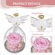 thumbnail image 3 of Angel Girl Eternal Flower Rose Glass Cover Regalo de vacaciones Decoración de rosas Regalo de cumpleaños para amigos y familiares, 3 of 5