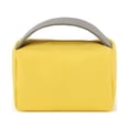 thumbnail image 1 of Nueva bolsa de almacenamiento portátil creativa de cuero de pvc cuadrado color caramelo impermeable de gran capacidad MFZFUKR BST3002251-2, 1 of 5