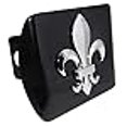 thumbnail image 3 of Fleur-de-Lis Black Metal Hitch Cover, 3 of 3