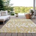 thumbnail image 6 of Addison Rugs Chantille Indoor/Outdoor Transitional Animal Print Gold Washable Rectangle Rug, 3' x 5', 6 of 6