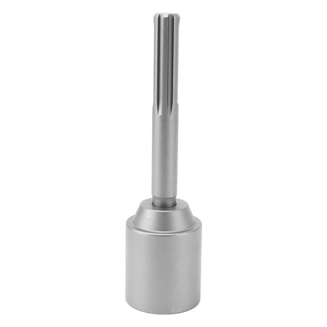 Taladro percutor manual para postes de cerca de acero con vástago de 5 agujeros, accesorio de taladro percutor de 20 cm de largo y 45 mm/1,8 pulgadas