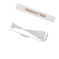thumbnail image 2 of Raindrops Card Making Die Cuts Metal Cutting Dies for Crafts Plated Silver with Detailed Patterns, 2 of 8