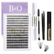 thumbnail image 1 of B&Qaugen Easy Fan Volume Lashes C-0.03-9 B&Qaugen Easy Fan Lashes 0.03 Extensiones de pestañas C Curl Mega Lash Extension Negro mate B&Q Easy Volume Fan Lashes 9 a 25 mm (C-0.03,9 mm), 1 of 4