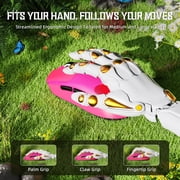 ATTACK SHARK X8SE Mouse with Grip Tape for Large Hand, 55g SUPERLIGHT, PixArt PAW3311 Gaming Sensor, BT/2.4G Wireless/Wired, Adjustable DPI up to 25000, 500mAh Battery (Berry Red)
