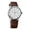 Brown C, variant on Men Watches Chronograph Casual Analog Quartz Watch Quartz Movement Watch Belt Strap Wristwatch Gift for Boyfriend Father