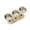 🥑 Beige_New#1827, variant on Wooden Pet Bowl Stand Adjustable Tilted Raised Feeder • Triple Bowl Elevated Pet Diner • Non-Slip Solid Wood Base • Easy-CleanStainless Steel Bowls