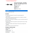 thumbnail image 2 of Front CV Axle Assembly - Compatible with 2007 - 2014 GMC Yukon XL 1500 2008 2009 2010 2011 2012 2013, 2 of 2
