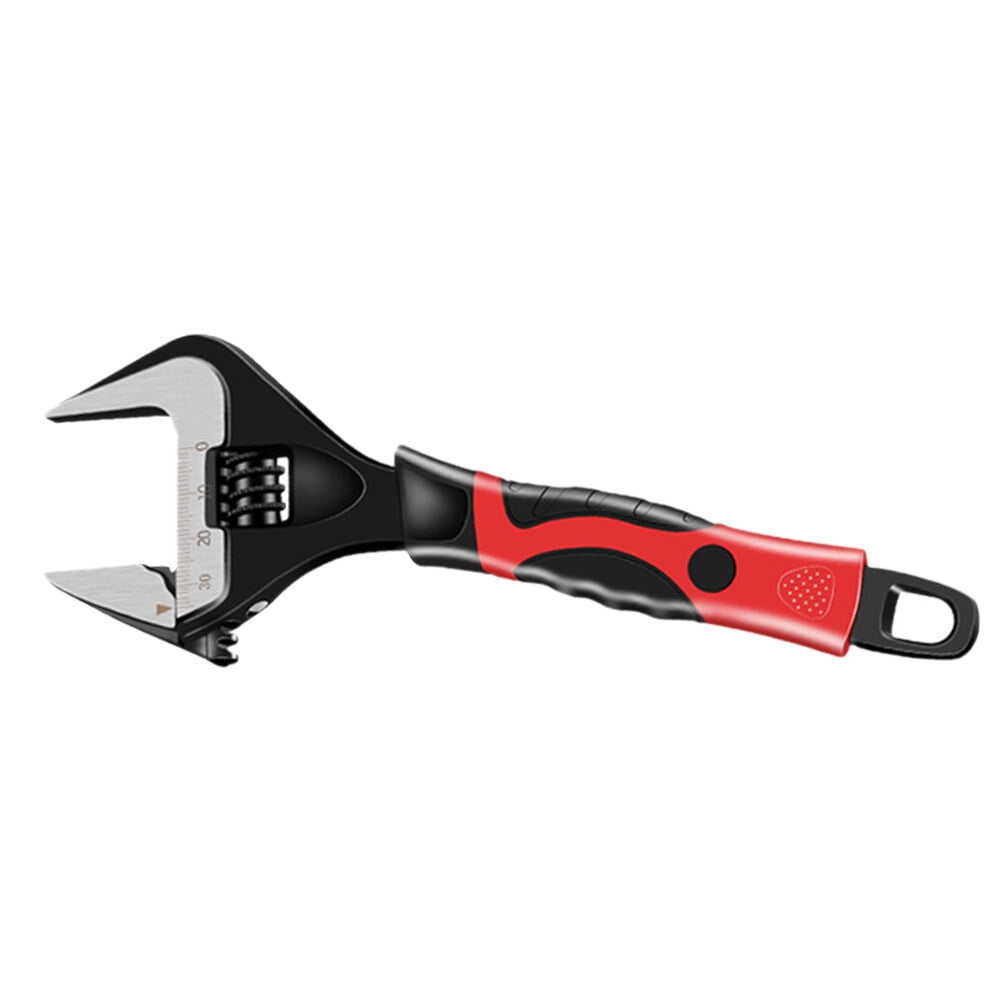 Ruby Home Universal Wrench Adjustable Hook Spanner Clamp Hand Tool Monkey Wrench Pliers Self Locking Adjustable Wrench Heavy Duty Pipe Wrench Plumbing Tools Large Opening Wrench Pipe Wrench I4142208013