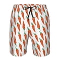 thumbnail image 4 of Naloa Carrot Men's Beach Shorts, Surfing shorts, Swim trunks, Quick Dry Swim Trunks for Surfing Beach Fun - Large, 4 of 9
