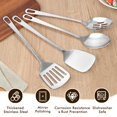 thumbnail image 3 of Set de utensilios de cocina MemoGem de acero inoxidable, 4 piezas, 3 of 7