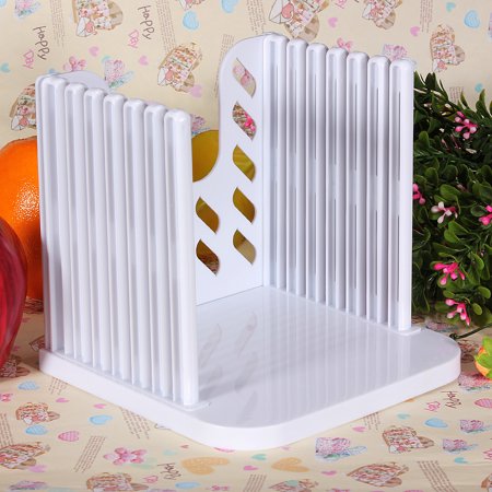 Bread Slicer Adjustable Bread Toast Sandwic Slicer Cutter, Foldable and Adjustable Bread Toast Slicer Bagel Slicer Loaf Sandwich Bread Slicer Toast Slice Cutter Mold ()