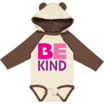 thumbnail image 3 of Inktastic Be Kind Logo in Pink and Purple Boys or Girls Long Sleeve Baby Bodysuit, 3 of 5