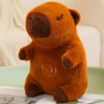thumbnail image 3 of Oso de peluche que respira para bebés, animales de peluche, juguetes para niños que duermen, compañeros que roncan, muñeco de nutria con sonido y luz, regalos para niños, 3 of 5