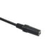 thumbnail image 5 of Cable de audio estéreo de 3,5 mm chapado en metal, macho a hembra, cable auxiliar de extensión 2m, 5 of 5