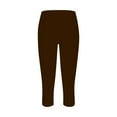 thumbnail image 4 of Jxximdong Leggings for Women Leggings For Women High Waisted Cutout Yoga Lightweight Cozy Cropped Pants Solid Soft Pajams Pants Brown L Yoga Pants, 4 of 4