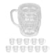 thumbnail image 1 of Mini Tazas De Cerveza, Tazas De Cerveza En Miniatura Resistentes A Caídas Realistas Transparentes Libres De Tóxicos Para Fiesta Para Casa De Muñecas ANGGREK No, 1 of 7