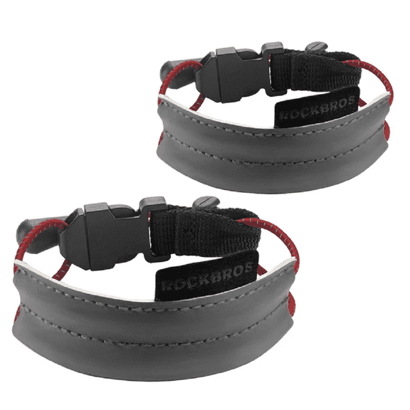ROCKBROS Adjustable Elastic Reflective Cycling Trouser Strap for Bike Riding Safety