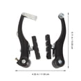 thumbnail image 2 of CIMAXIC 1Par De Para Mountain Bike Con Ranuras Únicas Para Mayor Y Rendimiento, 2 of 7