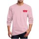 thumbnail image 2 of Ceisia Men Casual Fashion Printing Pullover T-Shirt Long Gift Sleeve Round-Neck Valentine's Day Tops, 2 of 5