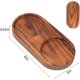 thumbnail image 2 of Bandeja para molinillo de sal y pimienta, bandeja de madera de acacia, soporte y soporte para molinillo de pimienta (diámetro interior de 2,5 pulgadas) para muchos molinos y cocteleras, 2 of 4