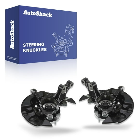 AutoShack Front Loaded Steering Knuckles with ABS | Replacement for 2003-2008 Toyota Corolla | 2-PC