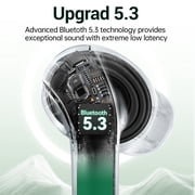 VEATOOL X15 Wireless Earbuds Bluetooth 5.3 Headphones,72H Hi-Fi Stereo Deep Bass Earphones with Noise Cancelling Mic IP7 Waterproof Sport Headset with LED Power Display for Laptop Pad Phones