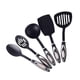 thumbnail image 2 of Kitchen Accessories Set 5Pcs Non-Stick Cooking Utensils Nylon Black Heat-Resistant Kit Perfect For Everyday Use, 2 of 5