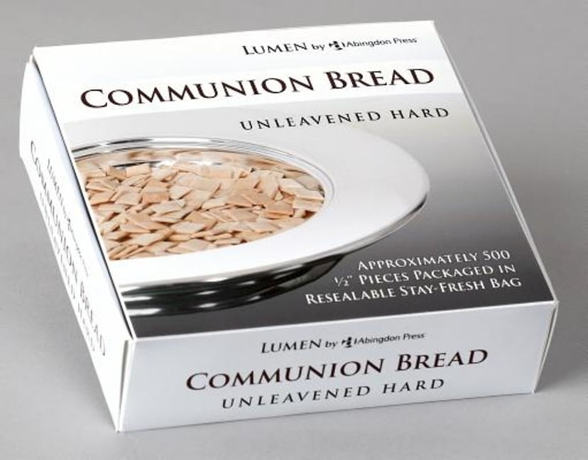 Unleavened Hard Communion Bread (Box of 500) : Lumen by Abingdon Press (Other merchandise)