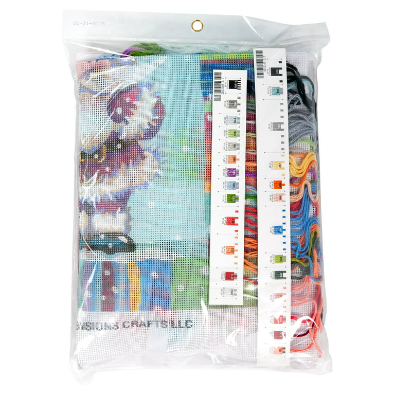 Generic Dimensions Needlepoint Kits With Thread Silk Thre @ Best Price  Online