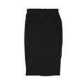 thumbnail image 2 of bar III Falda cruzada drapeada para mujer, negro, XS, 2 of 2