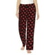 thumbnail image 1 of Fotbe Sexy Red Lips Kiss Pantalones de Pijama para Mujer, Pantalones de Dormir, Pantalones Pj con Cordón y Bolsillos-Small, 1 of 6