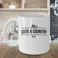 thumbnail image 3 of Cute and Country Farm Girl Tractor Gifts Mug For Women (15oz), 3 of 4