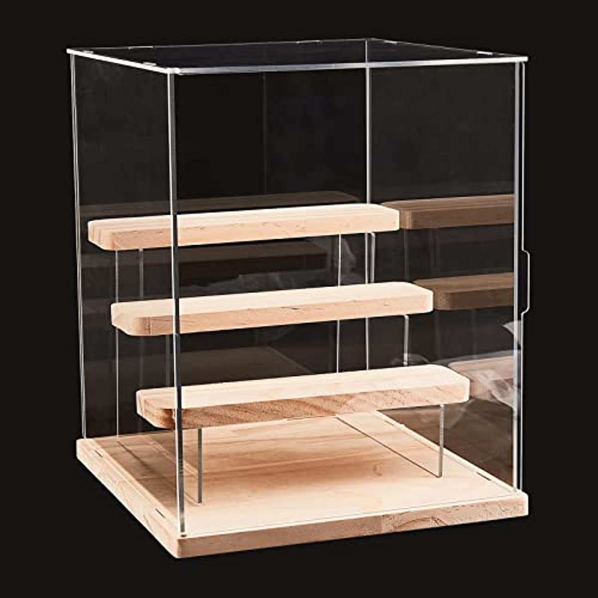 Stackable Display Case GUDEMAY Clear Acrylic Display Case - Stackable ...