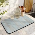 thumbnail image 3 of Floral Kitchen Mat for Coffee Drying - Rustic Wood Design, 19.5x12in - Adds Vintage Style to Kitchen Counters, 3 of 7