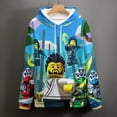 thumbnail image 4 of Ninjago Casual Pullover Hoodie Unisex Hooded Sweatshirt Novelty 3D Graphic Long Sleeve Sweater with Pocket L, 4 of 8