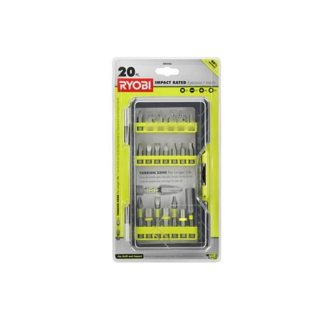 UPC: 0033287181087 | Ryobi – AR2036 – Impact Rated Driving Kit – 20-Piece