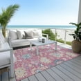 thumbnail image 6 of Addison Rugs Chantille Indoor/Outdoor Transitional Global Pink Washable Rectangle Rug, 2'6" x 3'10", 6 of 6