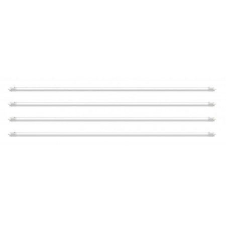 4 Pack T8 4FT Fluorescent Replacement Tubes Light Bulb 1200mm 4000K LED tube