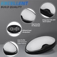 thumbnail image 4 of Dream Lighting LED Ceiling Dome Light,6inch 12Volts,for RV Camper Interior Kitchen Cabinet Lamp,Black Shell,with Switch,3500K, 4 of 7