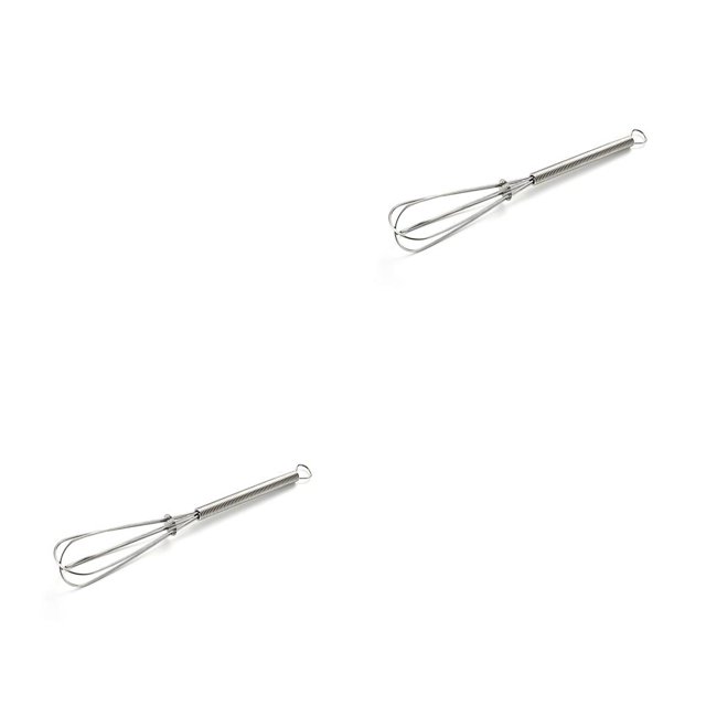 Matsuzay Egg Beater Eggs Mixer Hand-operated Food-grade Supplies Hole Hook Handel Cooking Design All-in-one Small Spring Beat Whisks with Type2 NO2