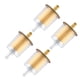 thumbnail image 1 of Sidaley 4 unids/set 8mm motocicleta filtros ciclomotor gasolina aceite combustible coche tubería suciedad accesorios universales líquido Kart máquinas Vehículos, repuestos y accesorios Mis Sidaley VI018213-00B, 1 of 6