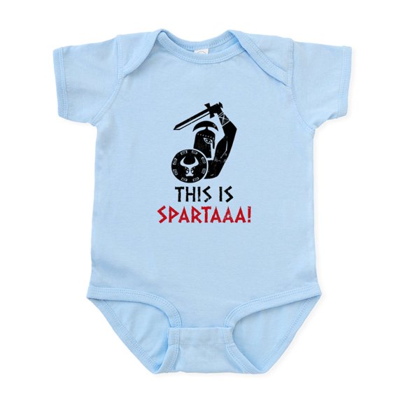 CafePress - This Is Sparta! Infant Bodysuit - Baby Light Bodysuit, Size Newborn - 24 Months